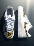 Bape Camo Custom Air Force 1 junior - CustomSneakersGB