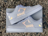 Fendi Reflective Custom Air Force 1 - CustomSneakersGB