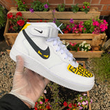 Fendi Custom Air Force 1 MID Junior - CustomSneakersGB