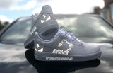 Fendi Reflective Custom Air Force 1 Junior - CustomSneakersGB