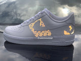 Fendi Reflective Custom Air Force 1 Junior - CustomSneakersGB