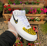 Fendi Custom Air Force 1 MID Junior - CustomSneakersGB