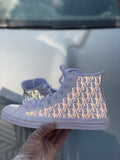 Dior reflective Converse Adults/Junior - CustomSneakersGB